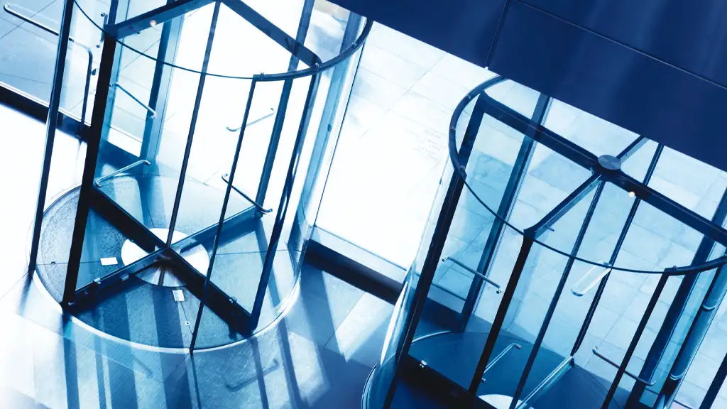 Full Glass Automatic Revolving Doors